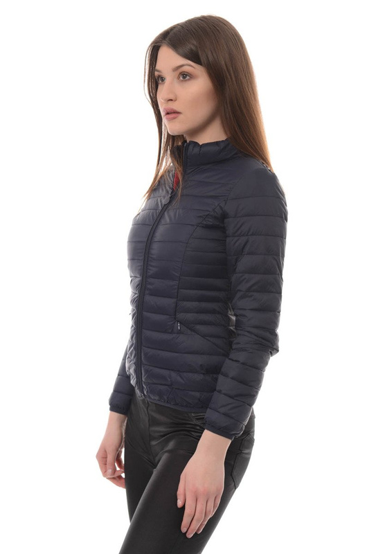 Damska Wiosenna Kurtka Granatowa