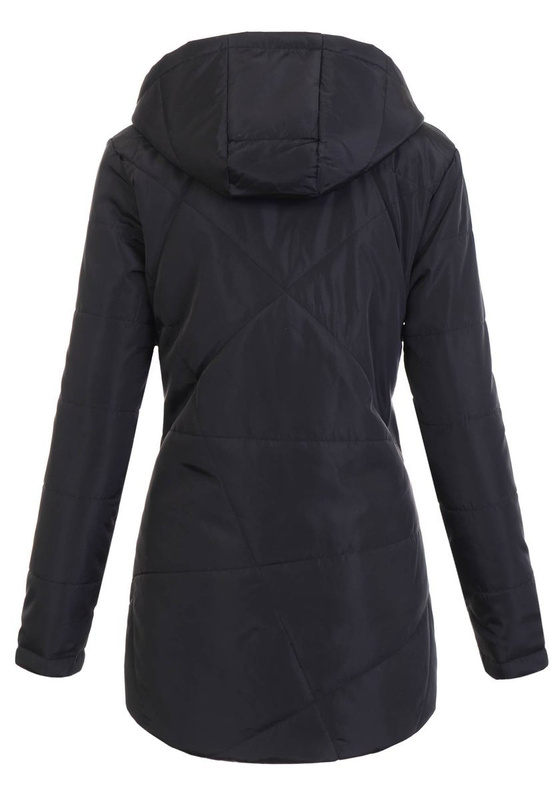 Damska Wiosenna Kurtka Julita Czarna