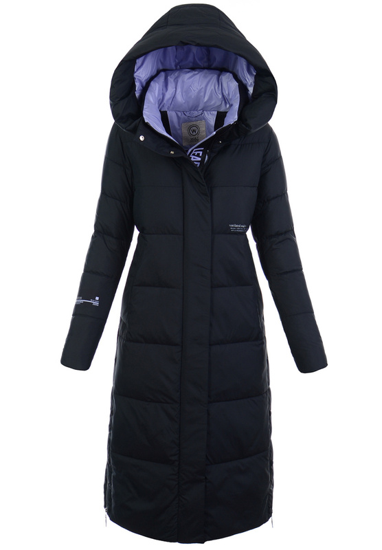 Damska Kurtka Ortalionowa Długa Waleria Czarna