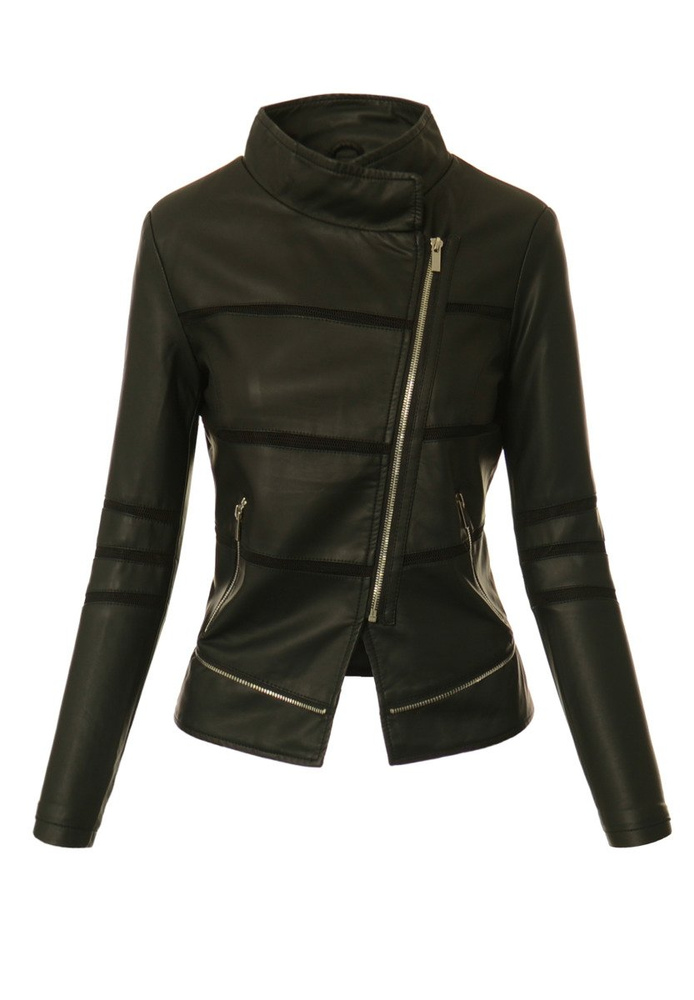 Najmodniejsza Damska Kurtka Ramoneska Zoya Czarna