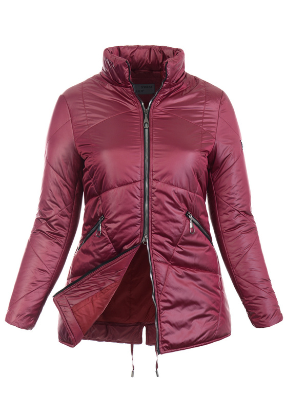 Damska Kurtka Ortalionowa Julianna Bordowa