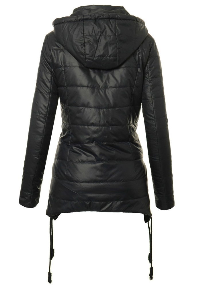 Damska Jesienna Wiosenna Kurtka Ortalionowa Asena Granatowa