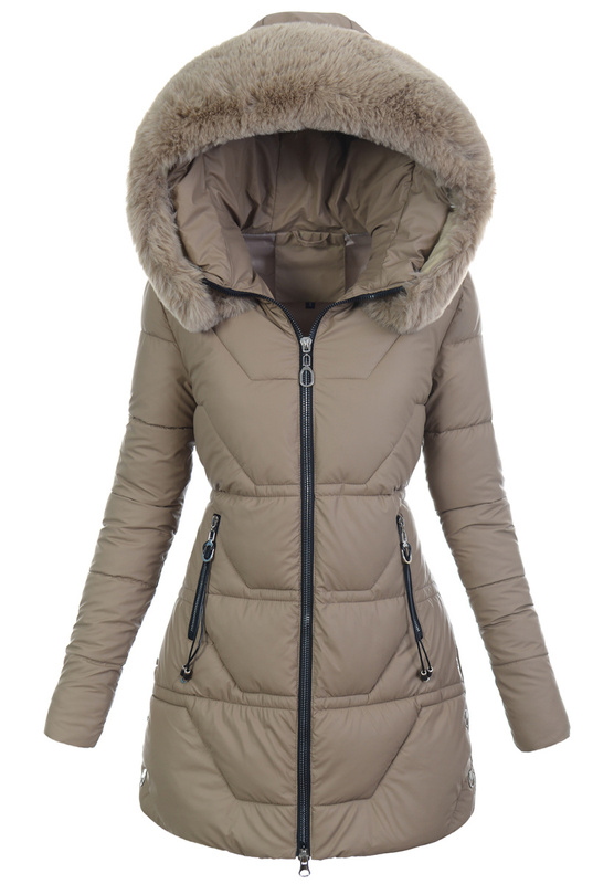 Damska Kurtka Zimowa Carmen Cappuccino