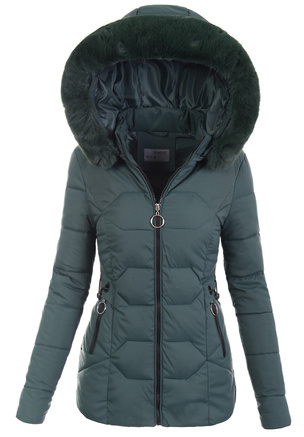 Damska Kurtka Pikowana Nora Zielona