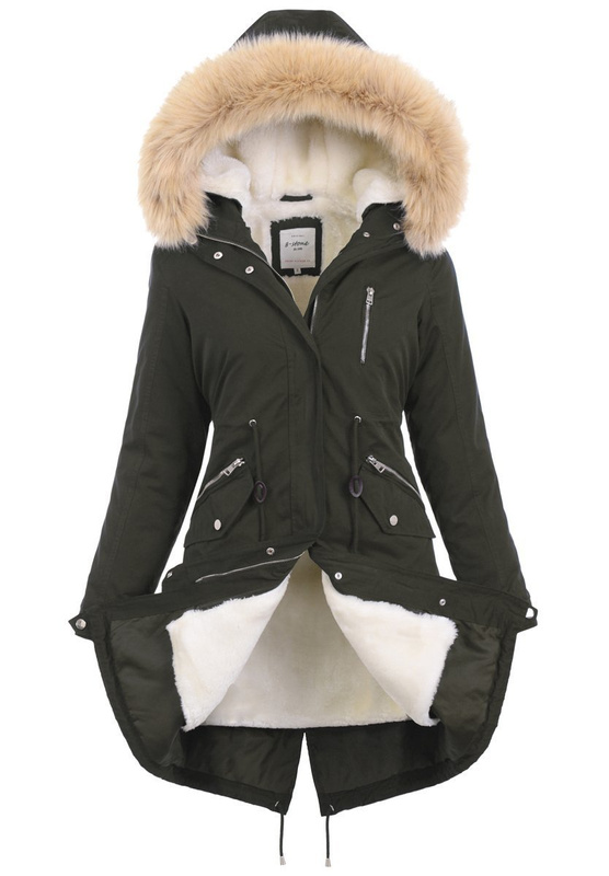 Damska Parka 2w1 Nadia Zielona