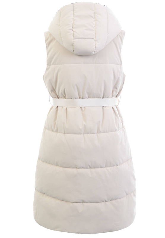 Damska Kamizelka Bezrękawnik Klaudyna Kremowa