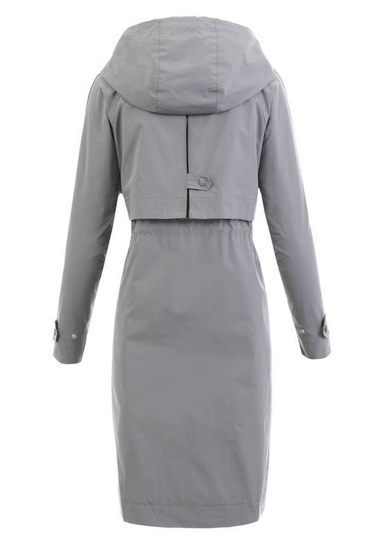 Damska Kurtka Parka Wiosenna Filipa Zielona