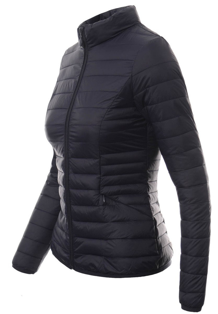 Damska Wiosenna Kurtka Granatowa