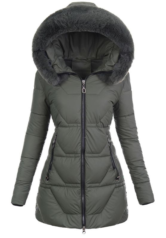Damska Kurtka Zimowa Carmen Zielona