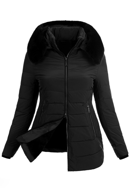 Damska Kurtka Zimowa Debora Czarna