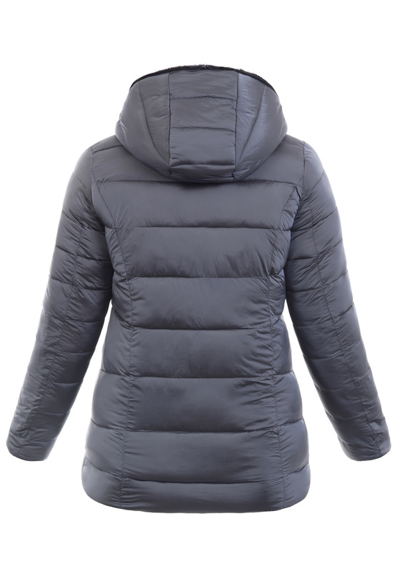 Damska Kurtka Ortalionowa Barbara Grafitowa