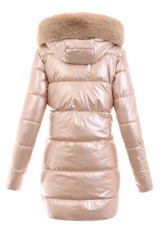 Damska Kurtka Ortalionowa Paola Złota