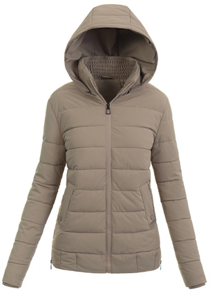 Damska Kurtka Zimowa Bernadeta Brązowa