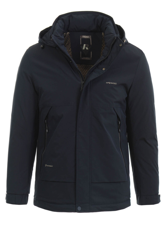 Męska Zimowa Kurtka Kamil Granatowa