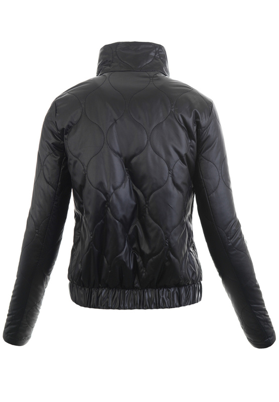 Damska Kurtka Bomberka Wiosenna Juliana Czarna