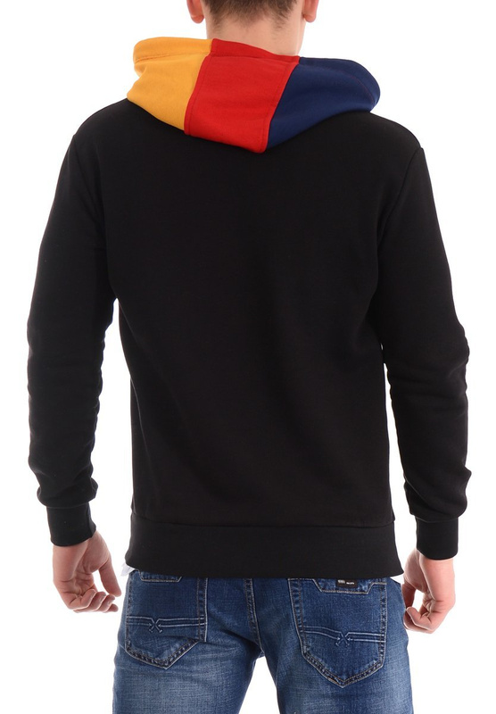 Męska Bluza Z Kapturem Czarna