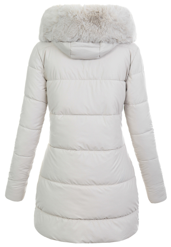 Damska Kurtka Zimowa Carmen Ecru