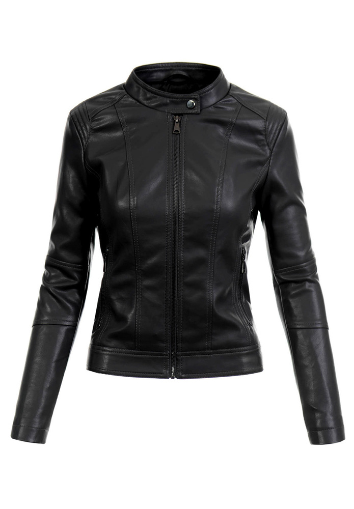 Damska Kurtka Ramoneska Asteria Czarna