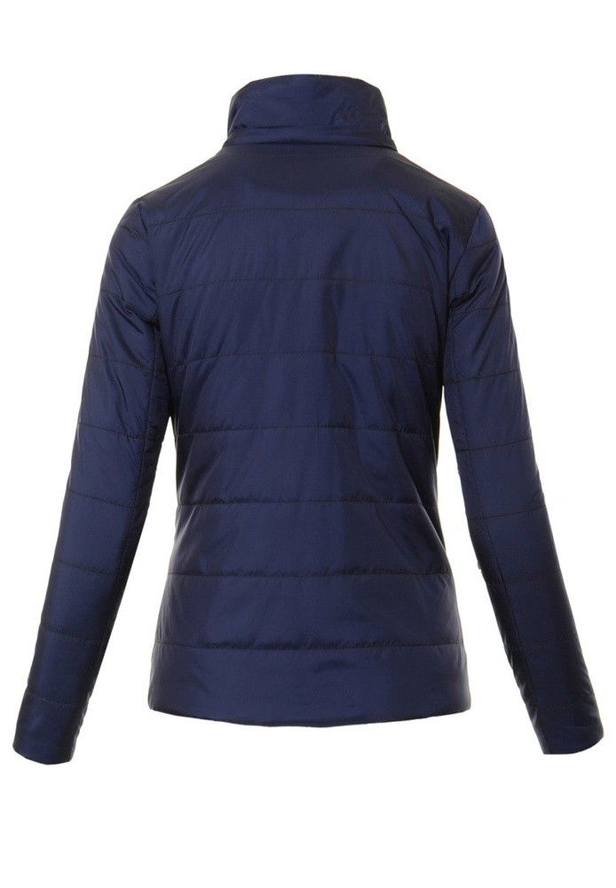 Damska Jesienna Wiosenna Kurtka Granatowa