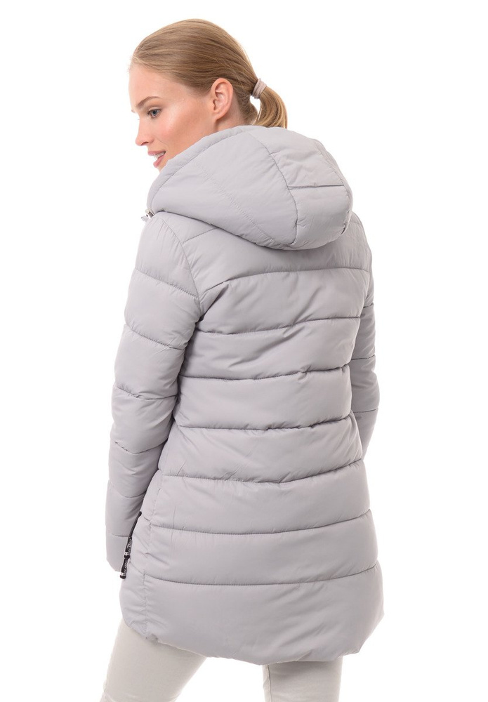 Kurtka Zimowa Bianka Szara