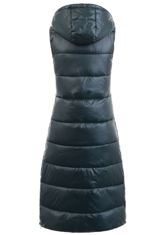 Damska Kamizelka Bezrękawnik Elza Ciemny Zielony