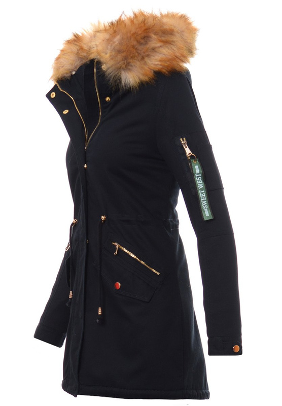 Damska Kurtka Granatowa