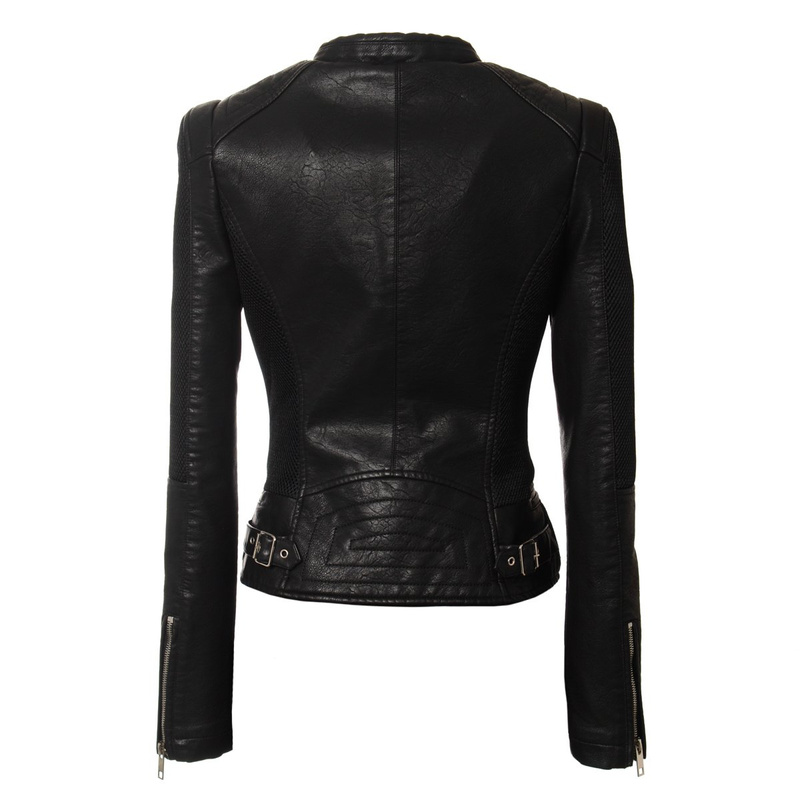 Damska Kurtka Ramoneska Czarna