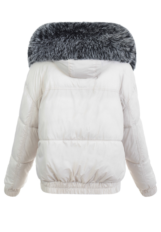 Damska Kurtka Zimowa Karen Ecru