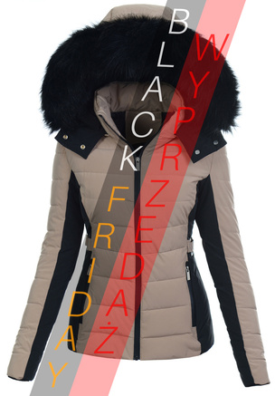 Damska Kurtka Zimowa Rose Cappuccino