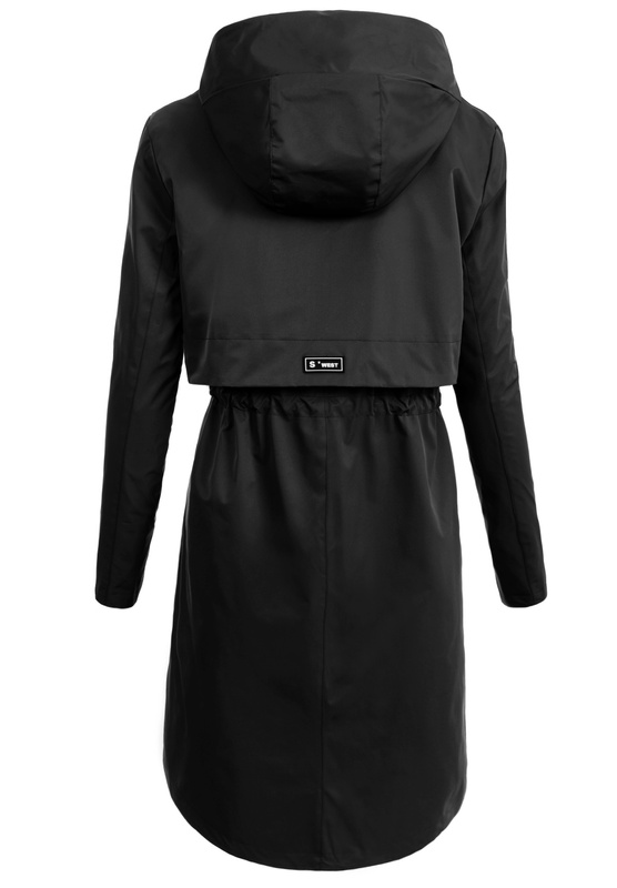 Damska Kurtka Parka Wiosenna Matylda Czarna