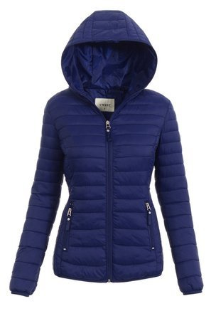 Damska Wiosenna Kurtka Celina Granatowa