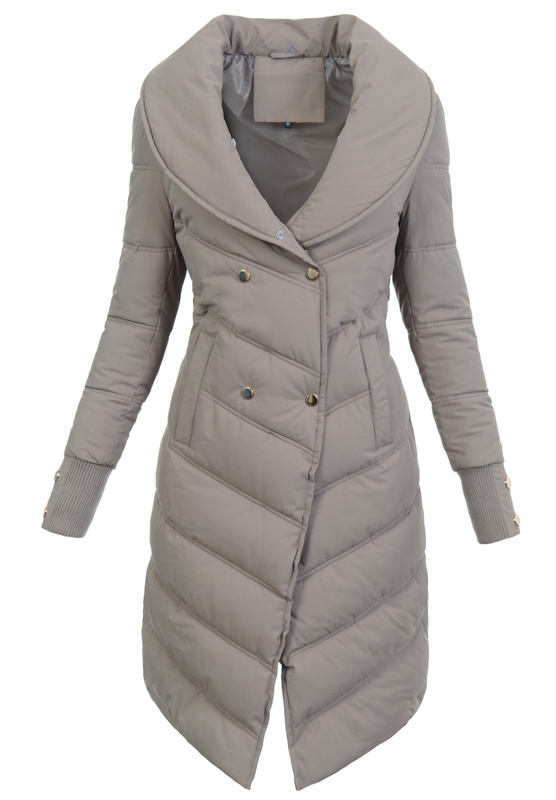 Damska Kurtka Zimowa Bronisława Brązowa