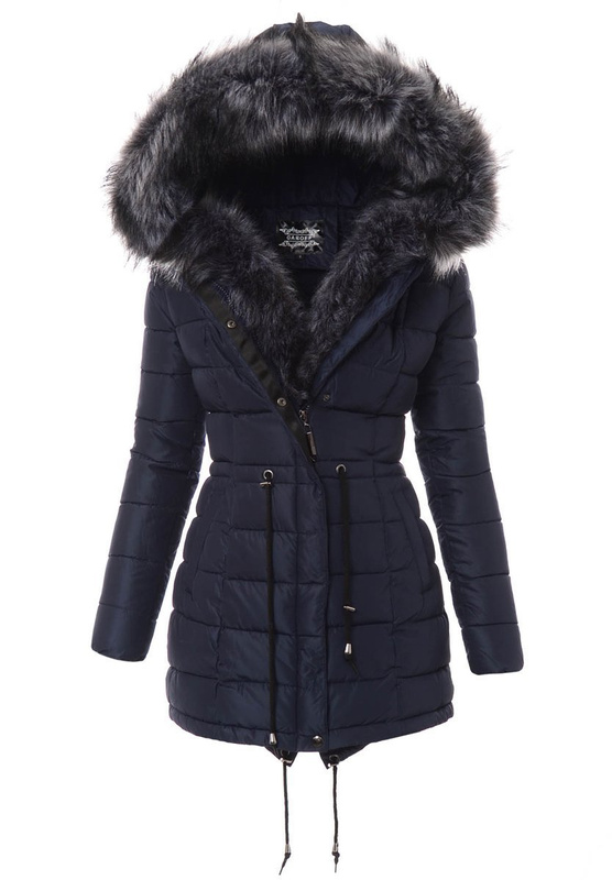 Kurtka Zimowa Nina Granatowa