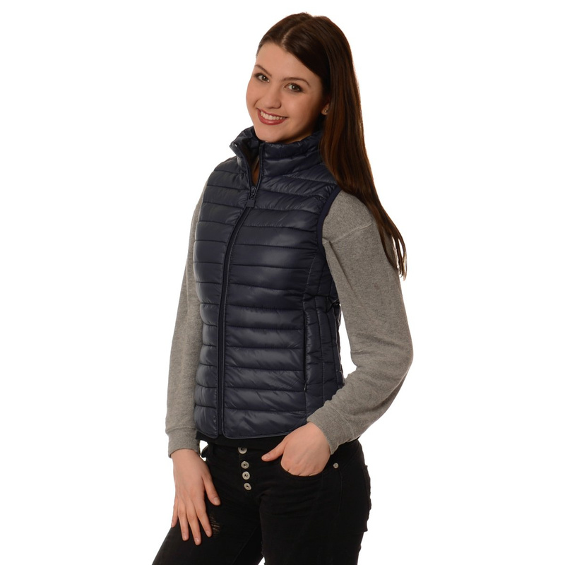 Damska Kamizelka Bezrękawnik Granat