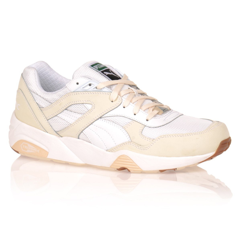 Męskie Sportowe Buty Puma Trinomic R698 White