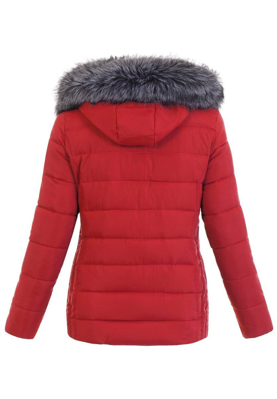 Kurtka Zimowa Ofelia Czerwona