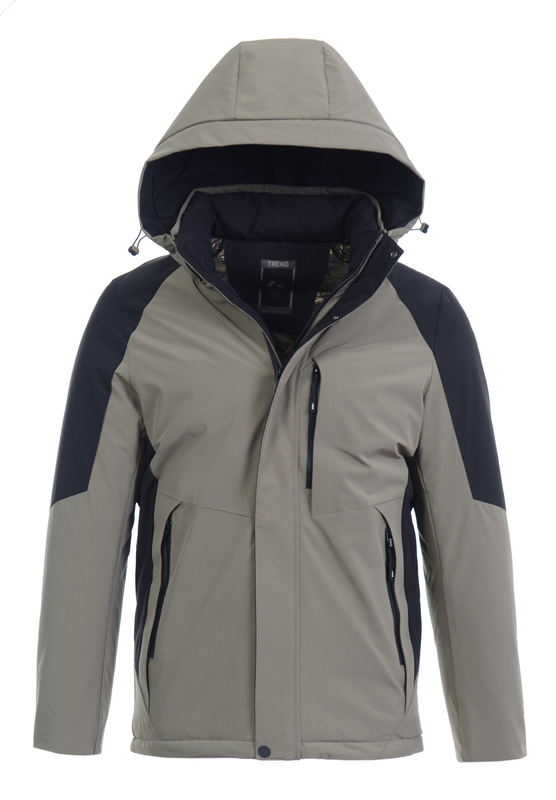 Męska Zimowa Kurtka Jakub Oliwkowa