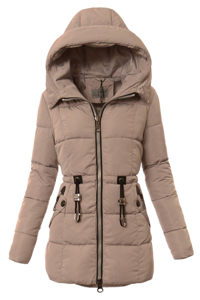 Damska Kurtka Ortalionowa Lena Szara