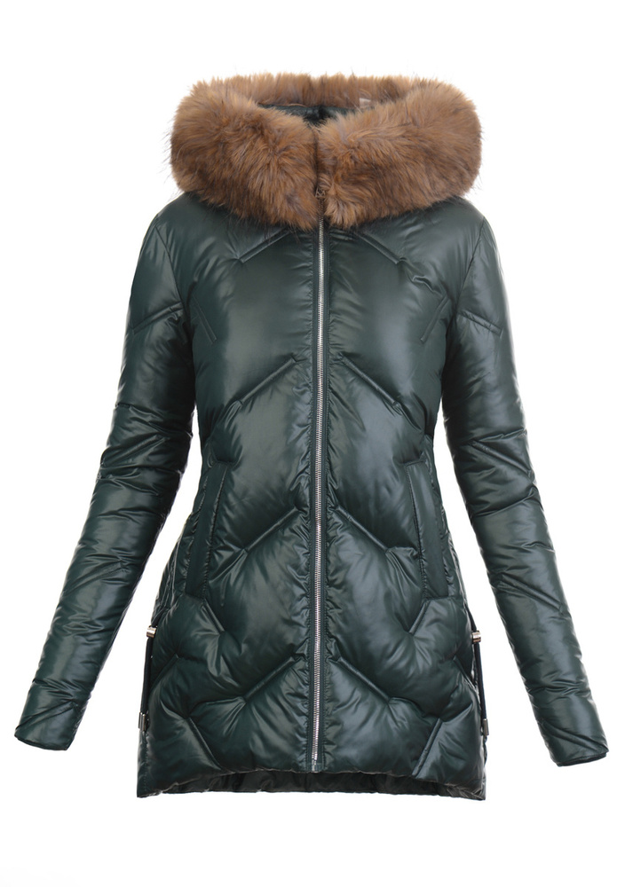Damska Kurtka Zimowa Ofelia Zielona