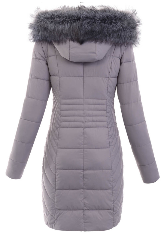 Damska Ortalionowa Kurtka Eleonora Szara