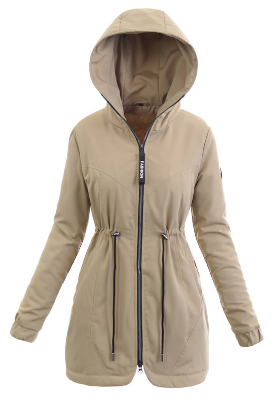 Damska Wiosenna Kurtka Rebeka Beżowa