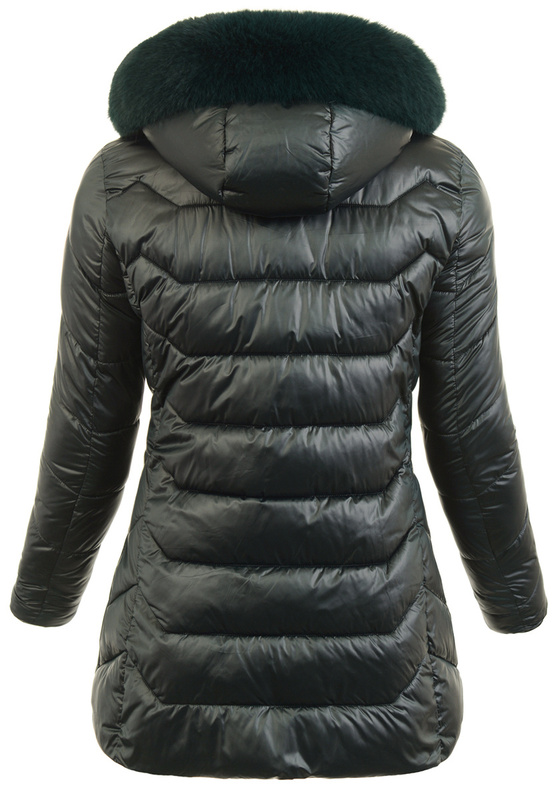 Damska Kurtka Ortalionowa Jagoda Zielona