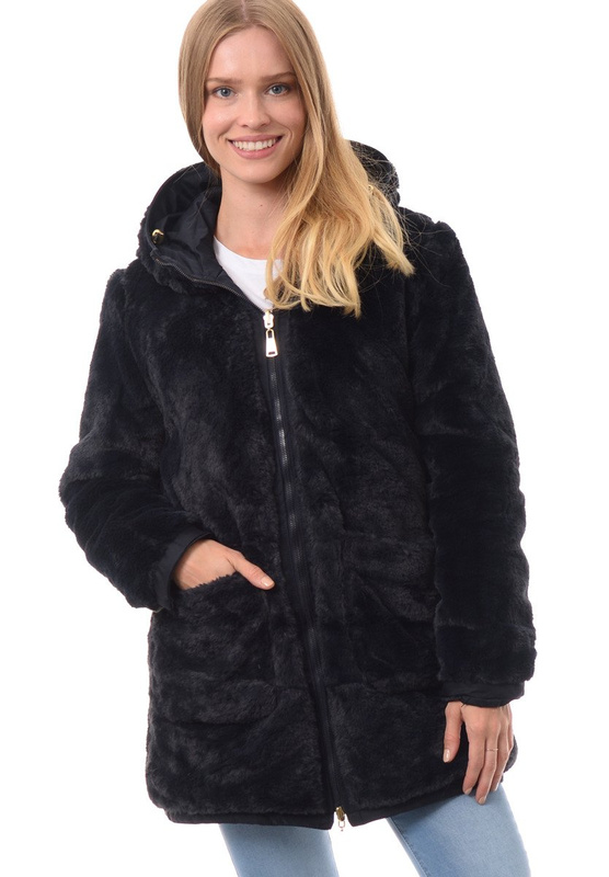 Dwustronna Kurtka Nikola Granatowa