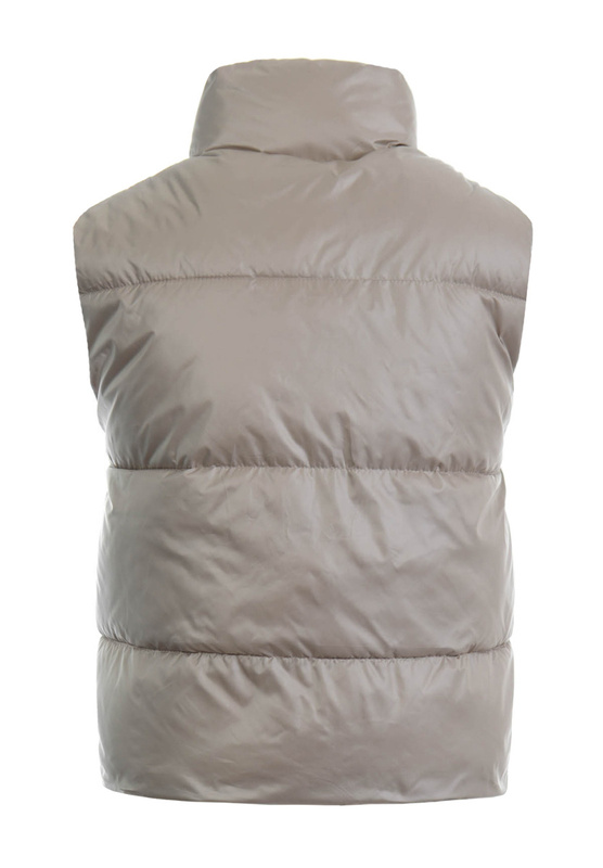 Damska Kamizelka Bezrękawnik Daria Beżowy