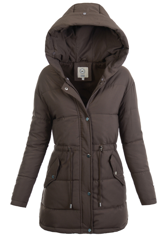 Parka Zimowa Parka Amanda Brązowa