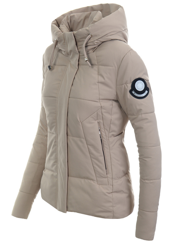 Damska Kurtka Zimowa Paula Cappuccino