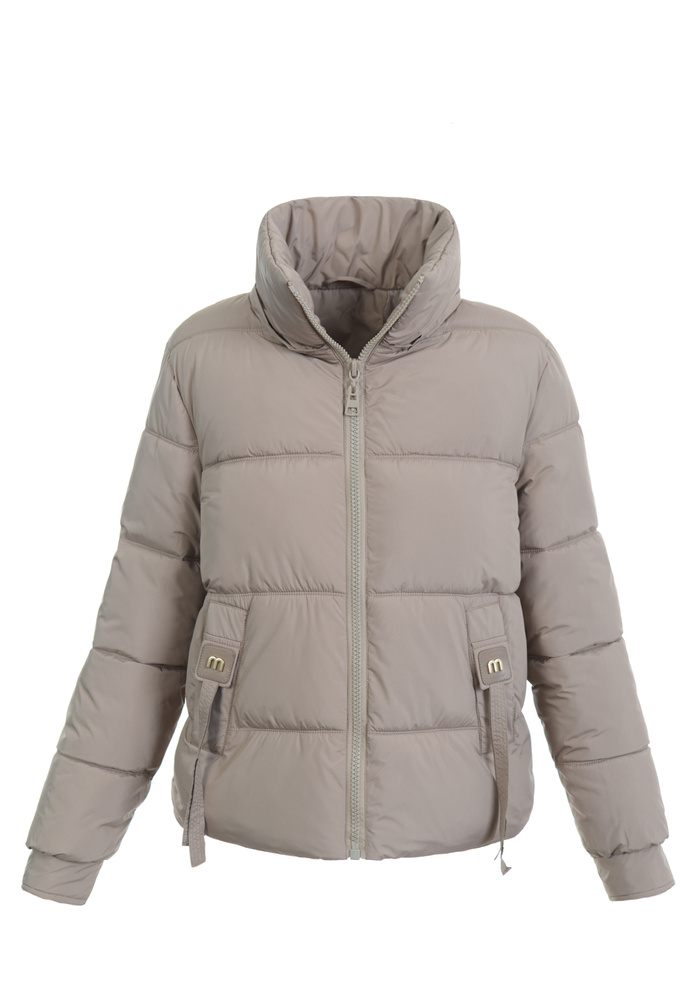 Damska Kurtka Zimowa Honorata Beżowa