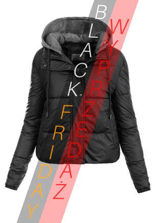 Damska Kurtka Pikowana Michaela Czarna