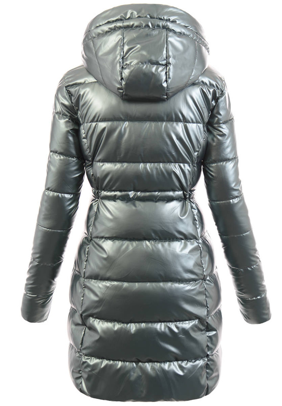 Damska Kurtka Ortalionowa Lena Zielona