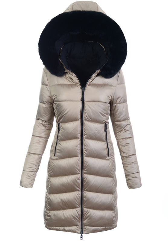 Damska Kurtka Ortalionowa Dwustronna Lora Cappuccino